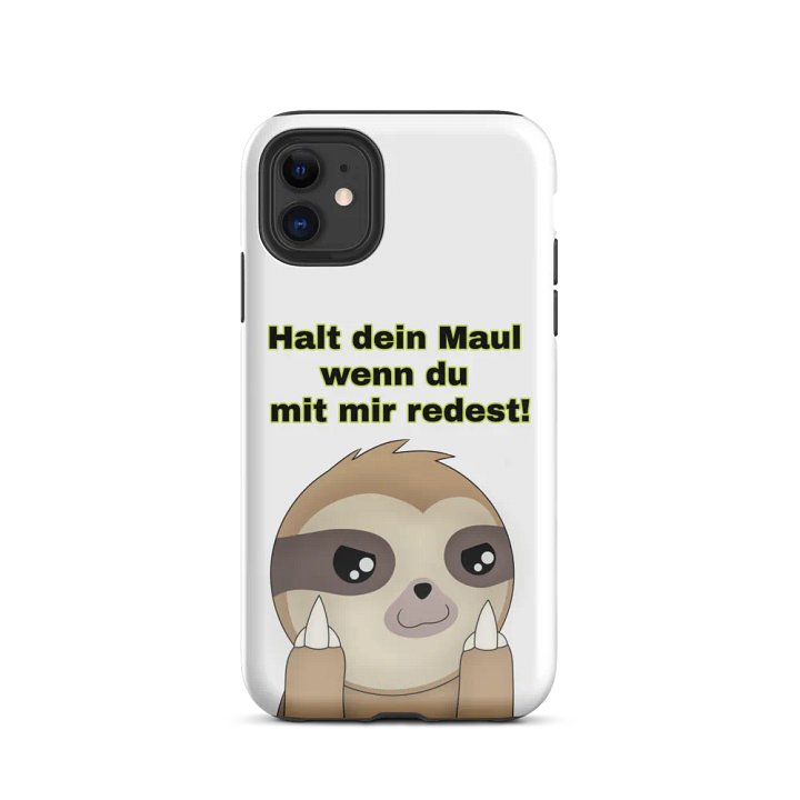 RTR iPhone® Tough Case white Spruch #1 product image (2)