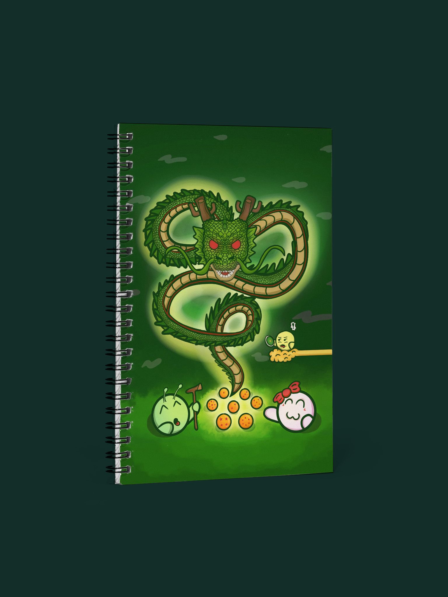 Dango Dragon - Spiral Notebook product image (1)