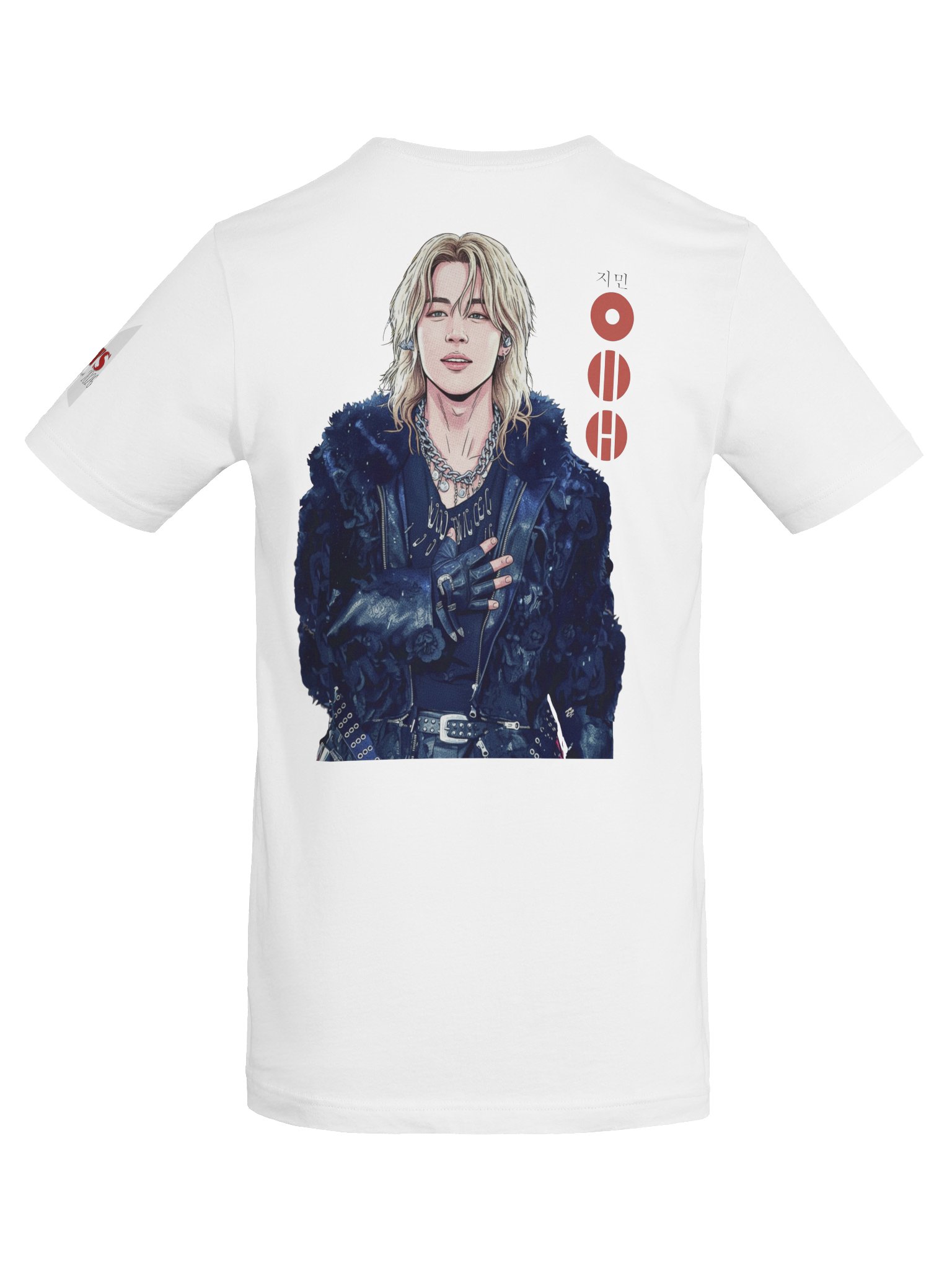 Jimin Dragon Prince Tee (Red) product image (9)