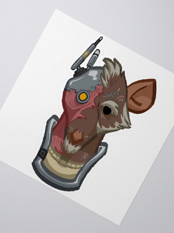 Captain Scrap Sticker product image (4)