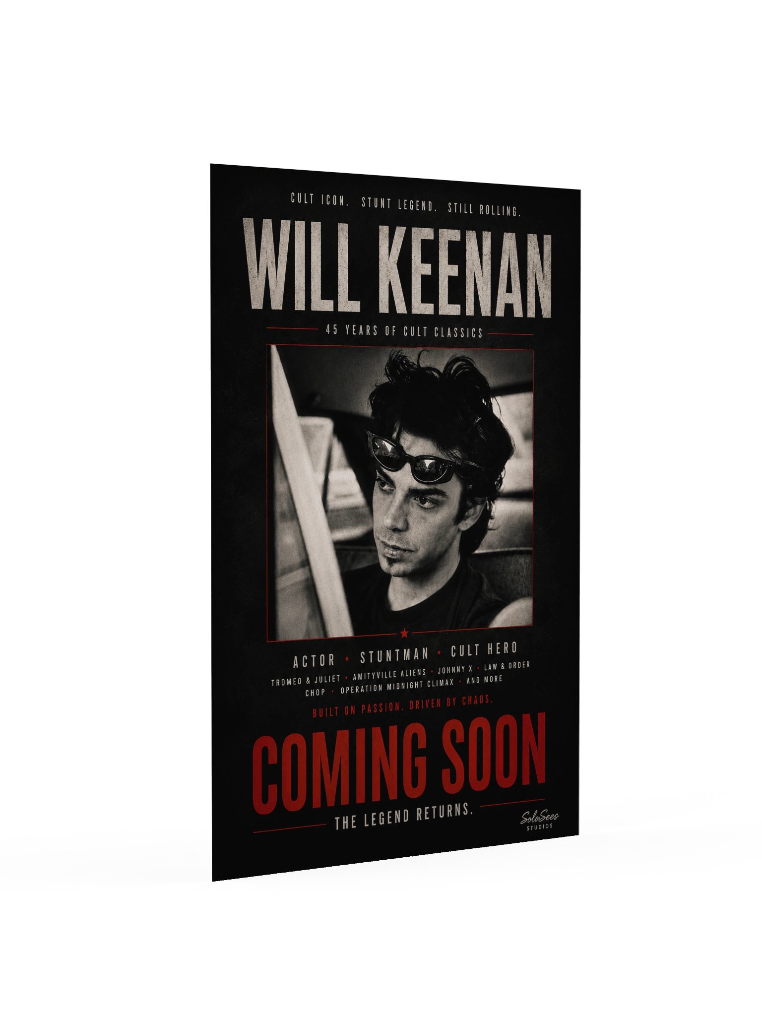 Will Keenan "The Legend Returns" Poster 12x18 product image (2)