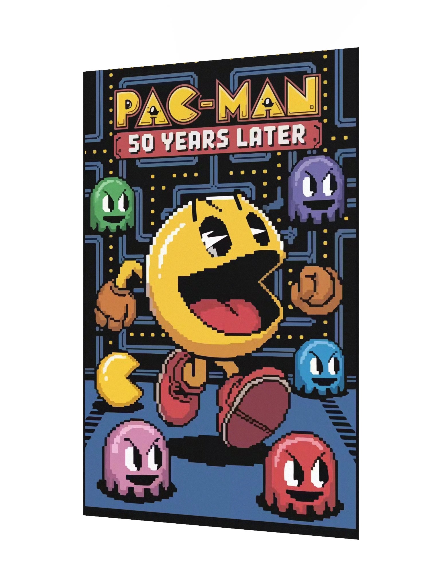 Vibrant PACMAN Matte Poster Print product image (3)