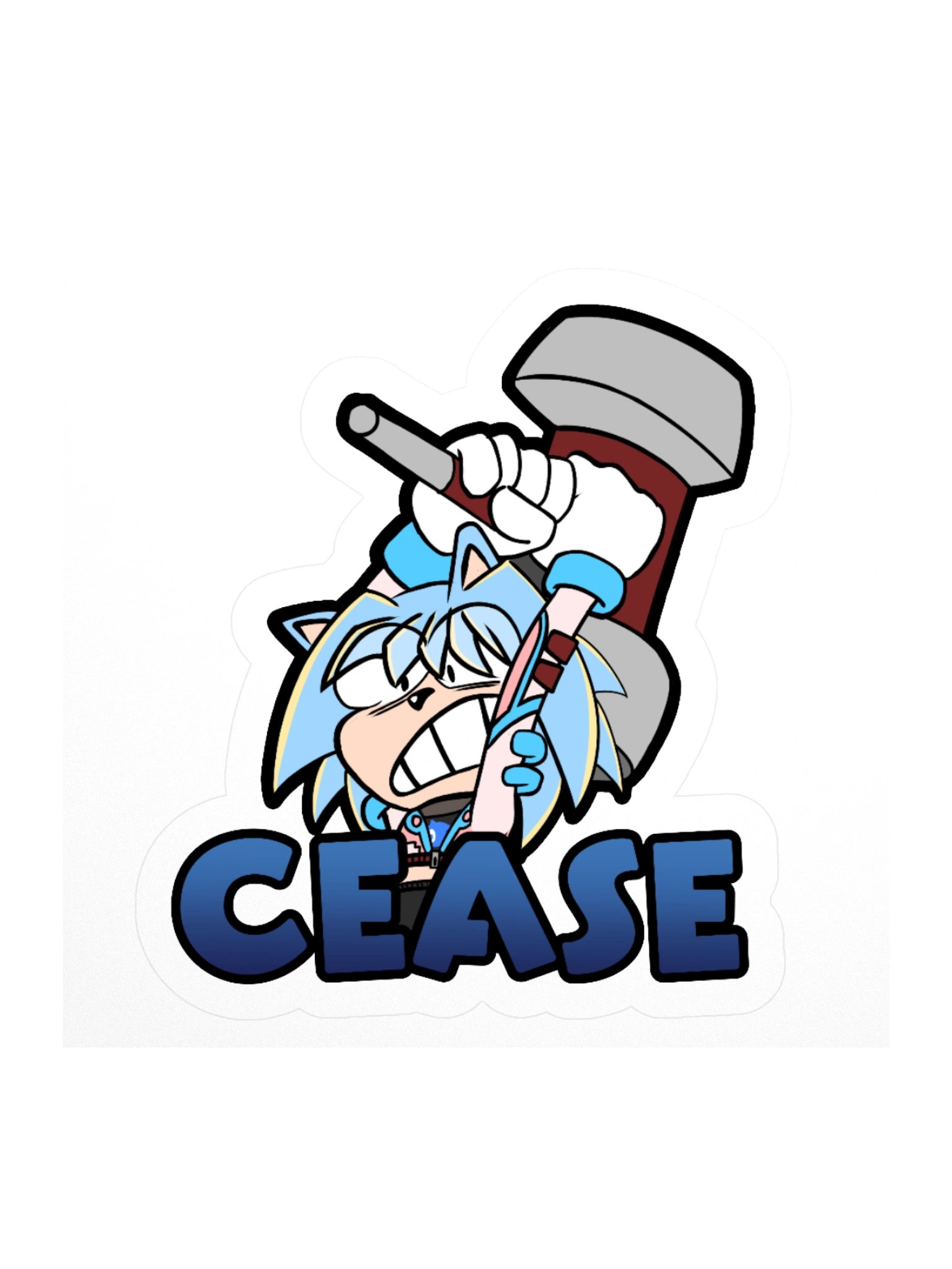 CEASE sticker! product image (2)