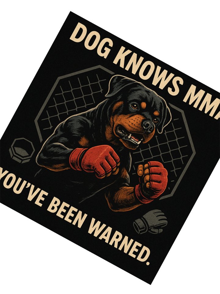 MMA Rottweiler Sticker product image (5)
