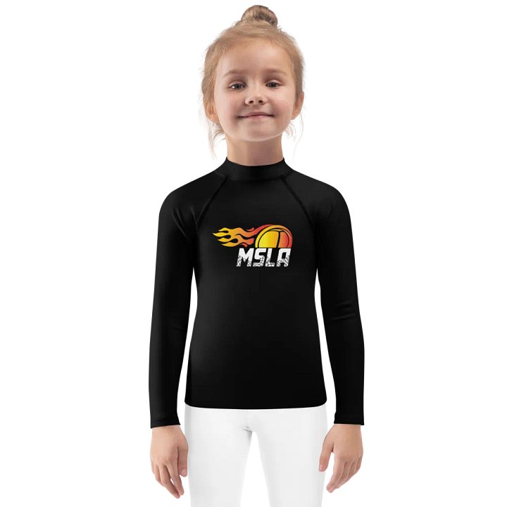 MSLA Logo Little Kids Rash Guard product image (1)