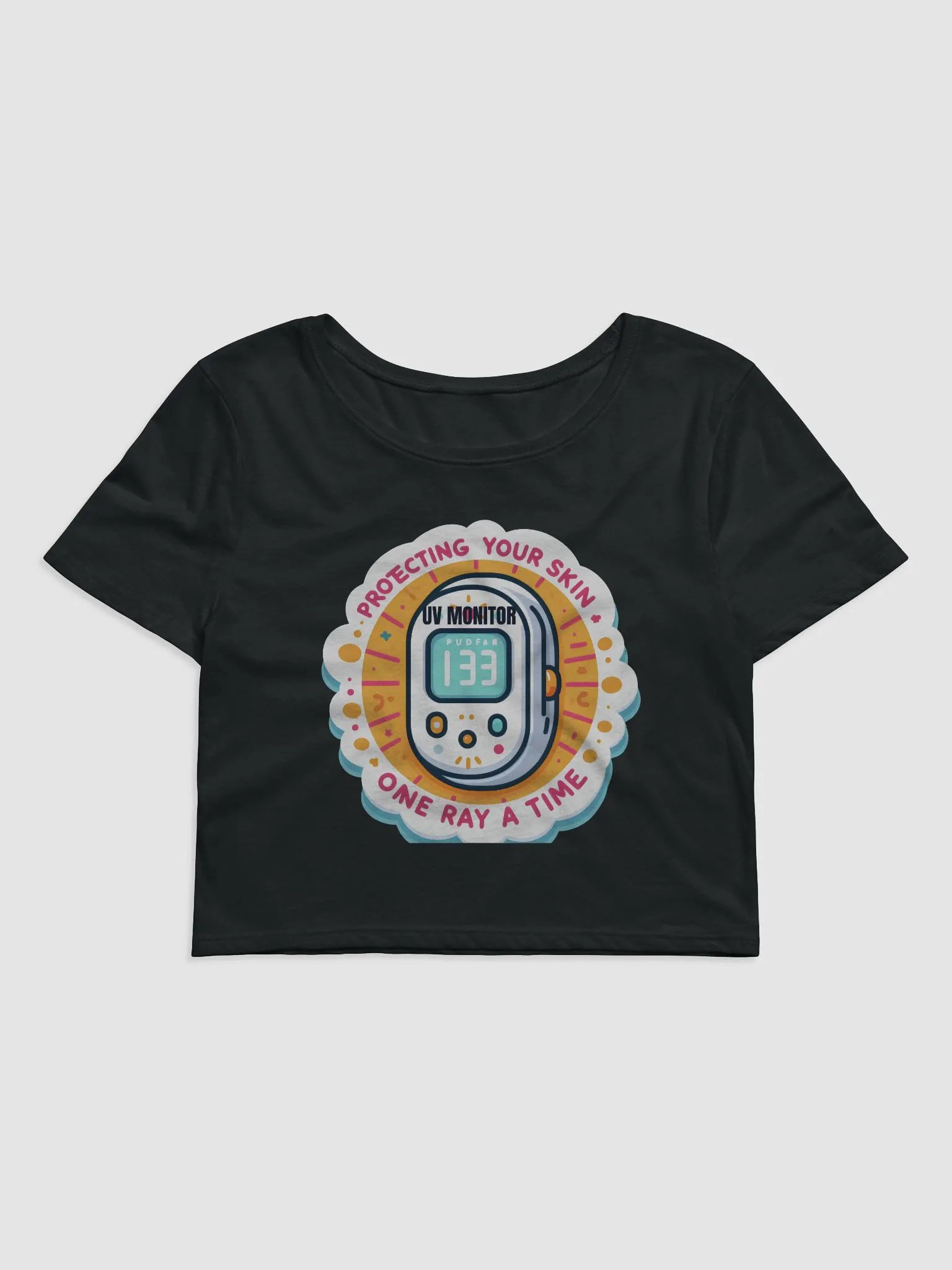 SunSafe 133 UV Monitor Crop Tee product image (2)