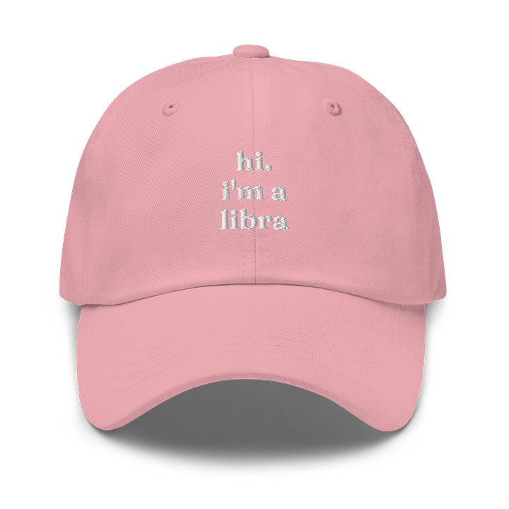 hi libra embroidered cap product image (43)