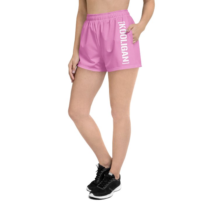 KOOLIGAN - Women of Love Athletic Shorts Pink product image (2)