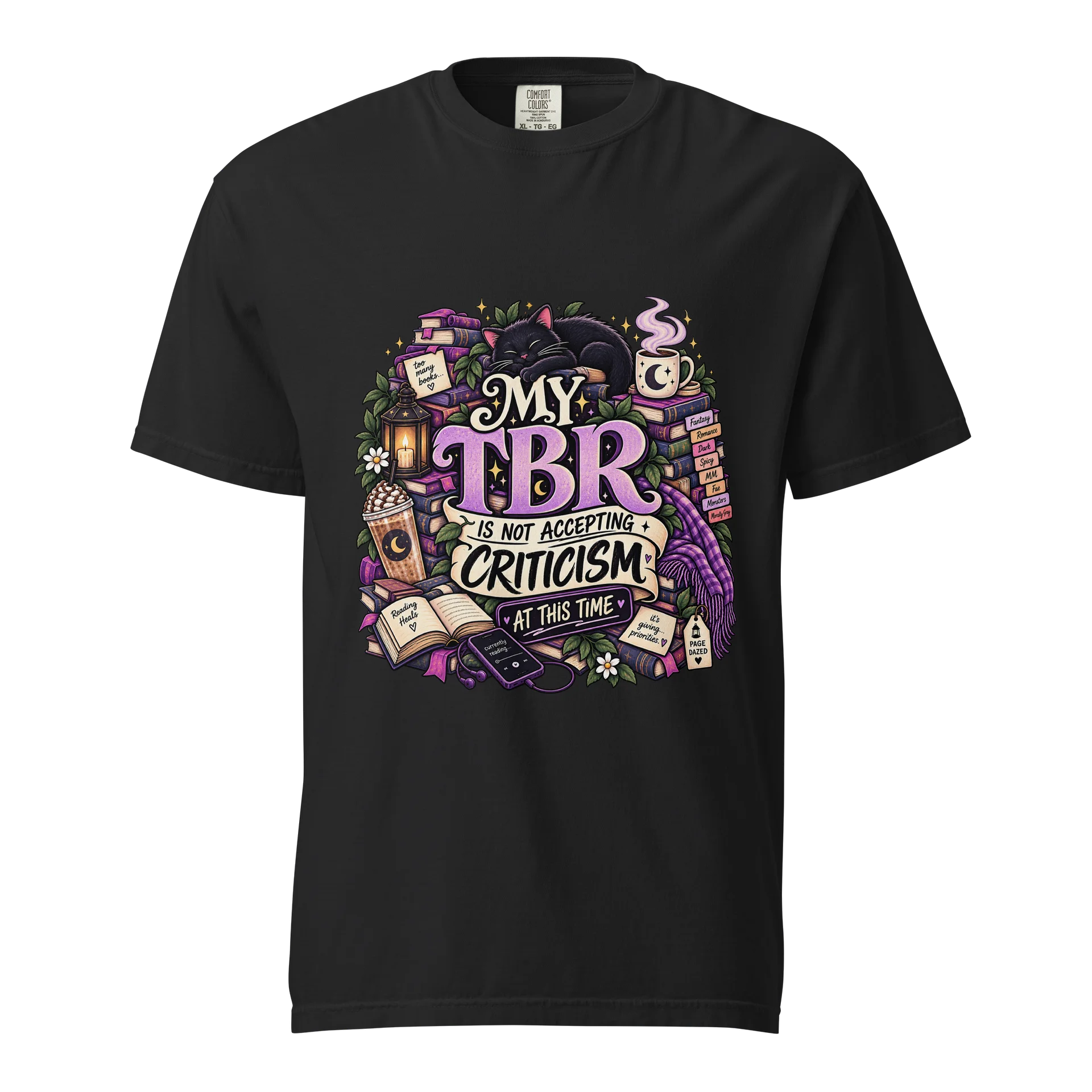 My TBR Is Not Accepting Criticism Tee product image (1)
