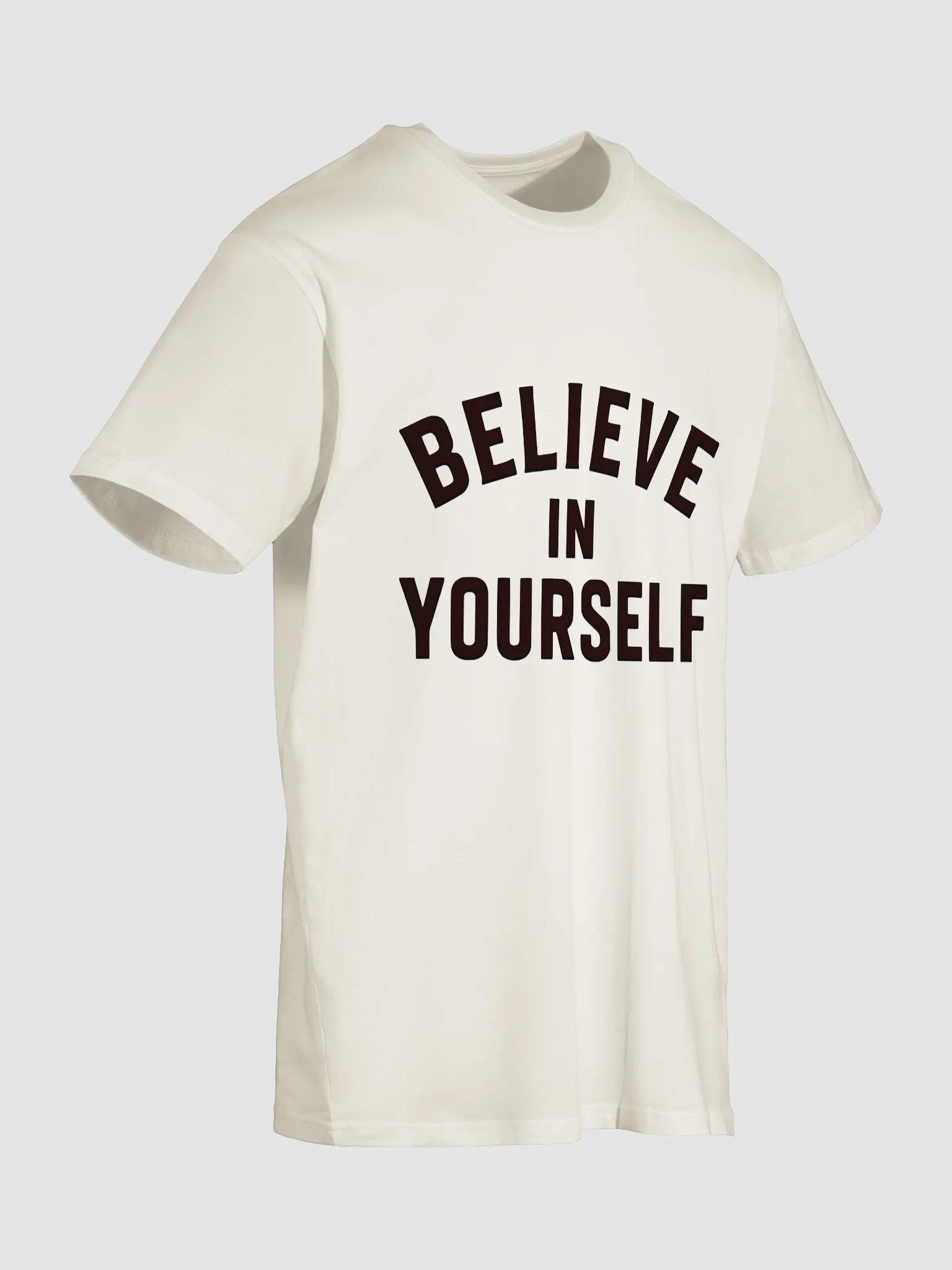 Believe in Yourself Arch Text Premium Tee product image (14)