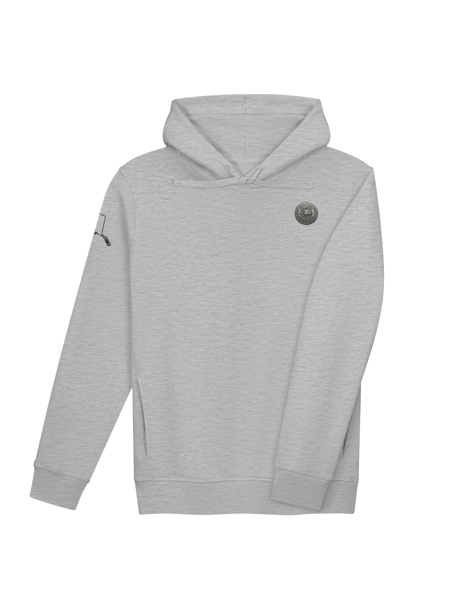 DELUXE "WHALE TAIL" SIDE POCKET HOODY product image (8)