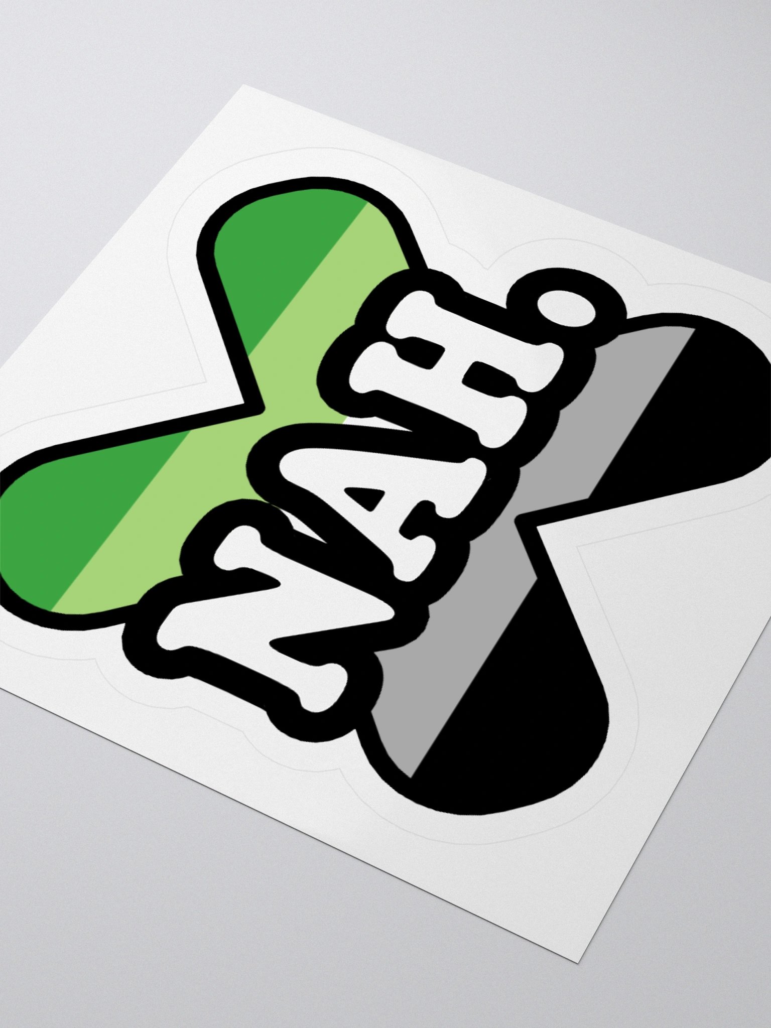Aromantic "Nah" sticker product image (3)