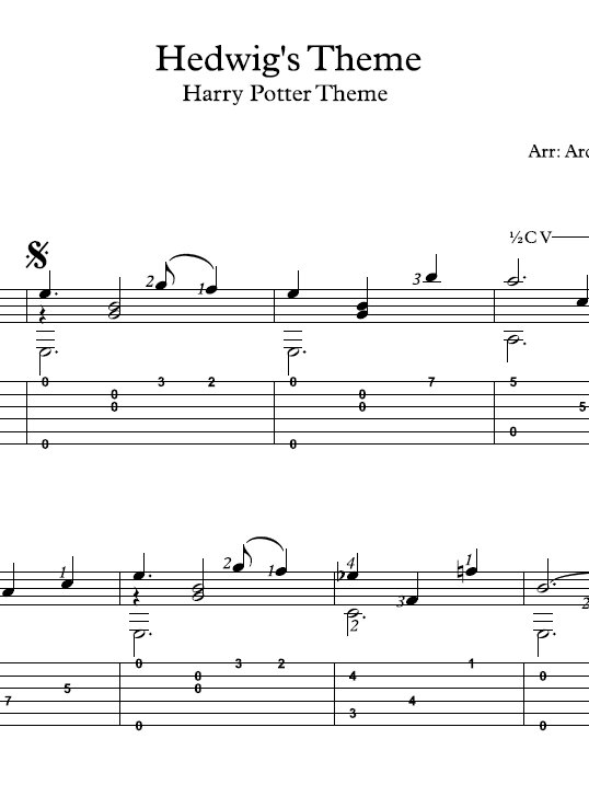 Harry Potter (Hedwig’s Theme) product image (2)