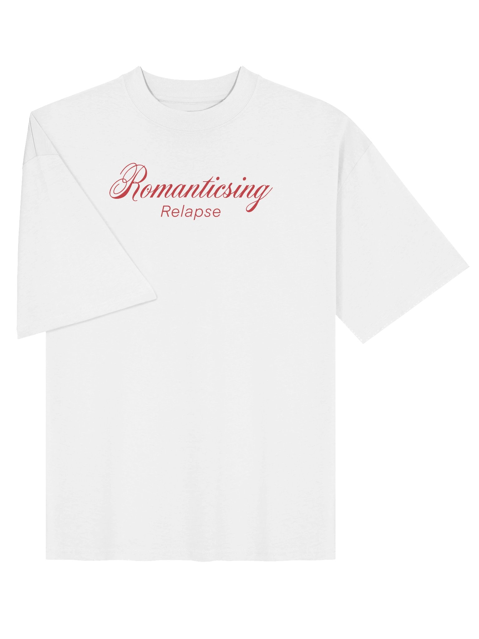 romanticizing relapse t-shirt product image (5)