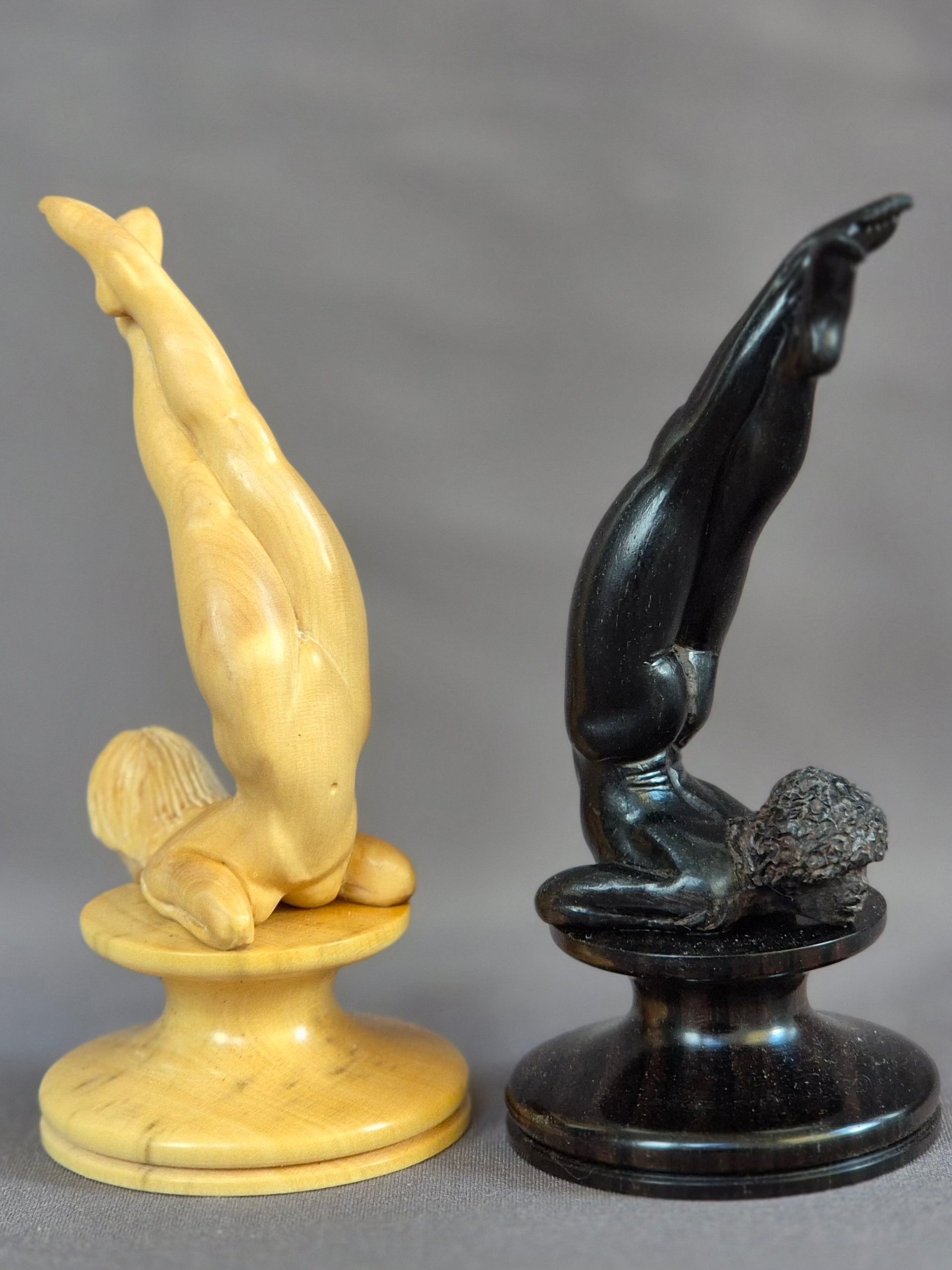 Planetana Custom Girls Hand Carved Chess Set product image (3)