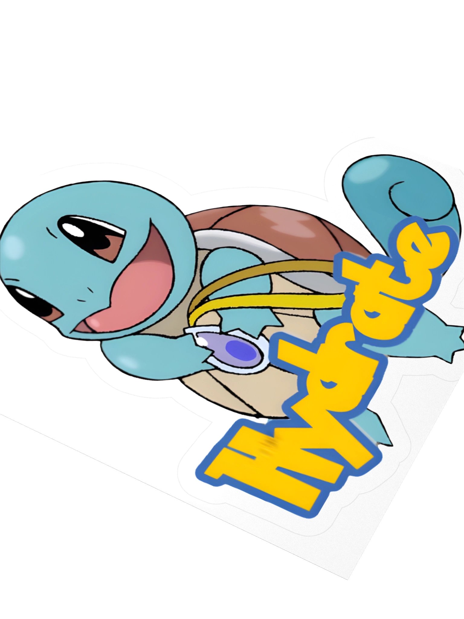 Squirtle Hydrate Sticker product image (9)