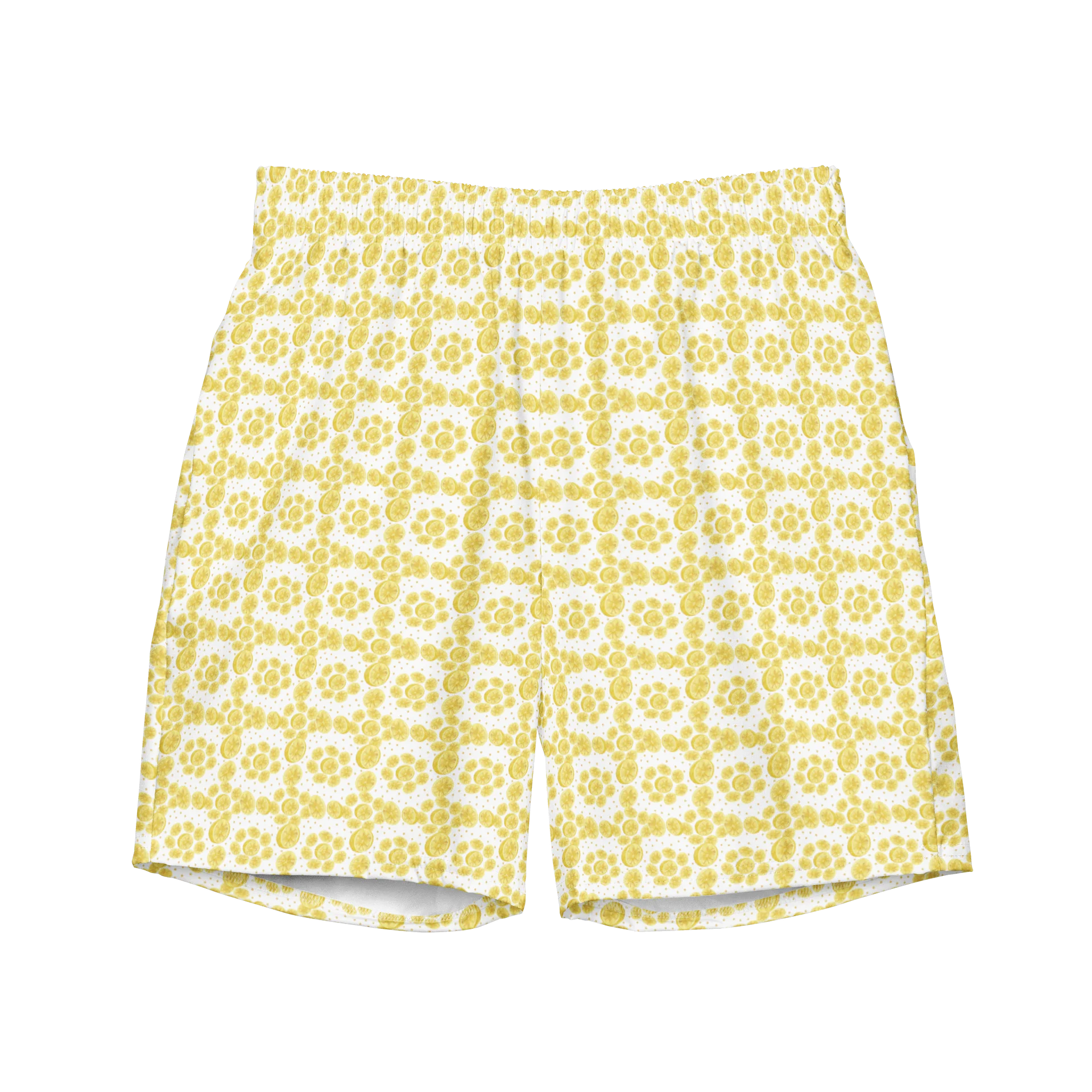 Citron Circle – Classic Men's Swim Trunks product image (2)