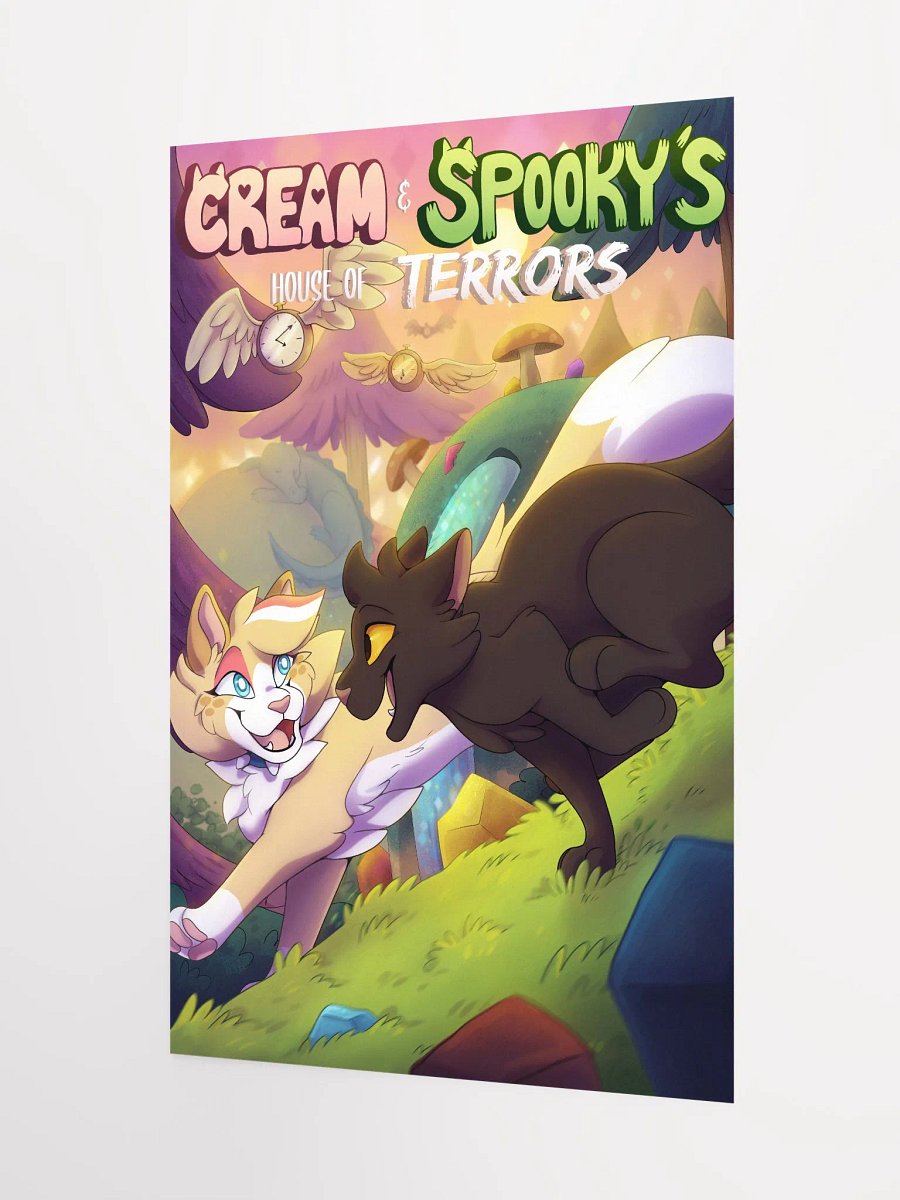 Cream & Spooky Cryptic Universe Poster product image (10)
