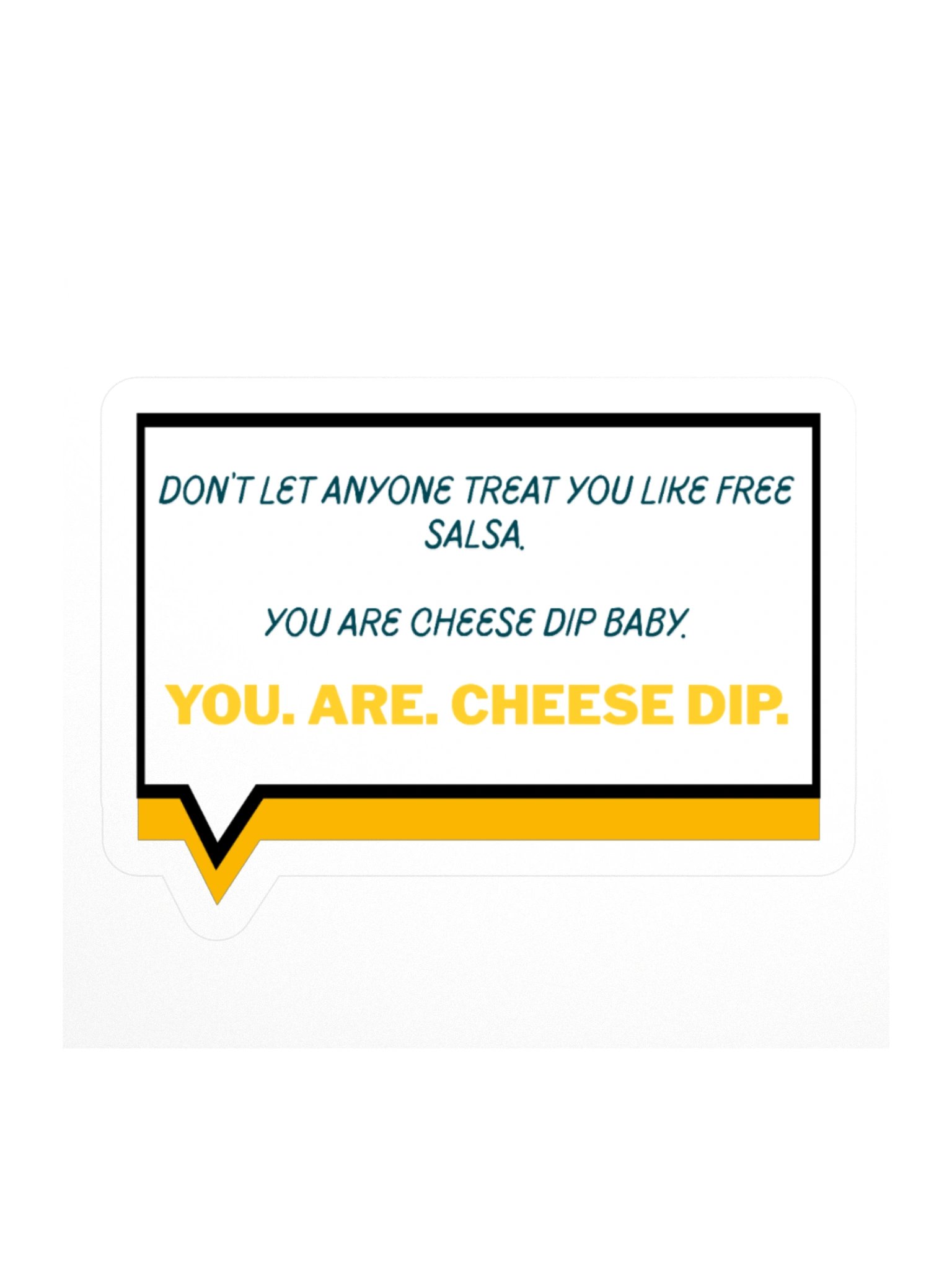 Cheese Dip Baby Sticker product image (1)