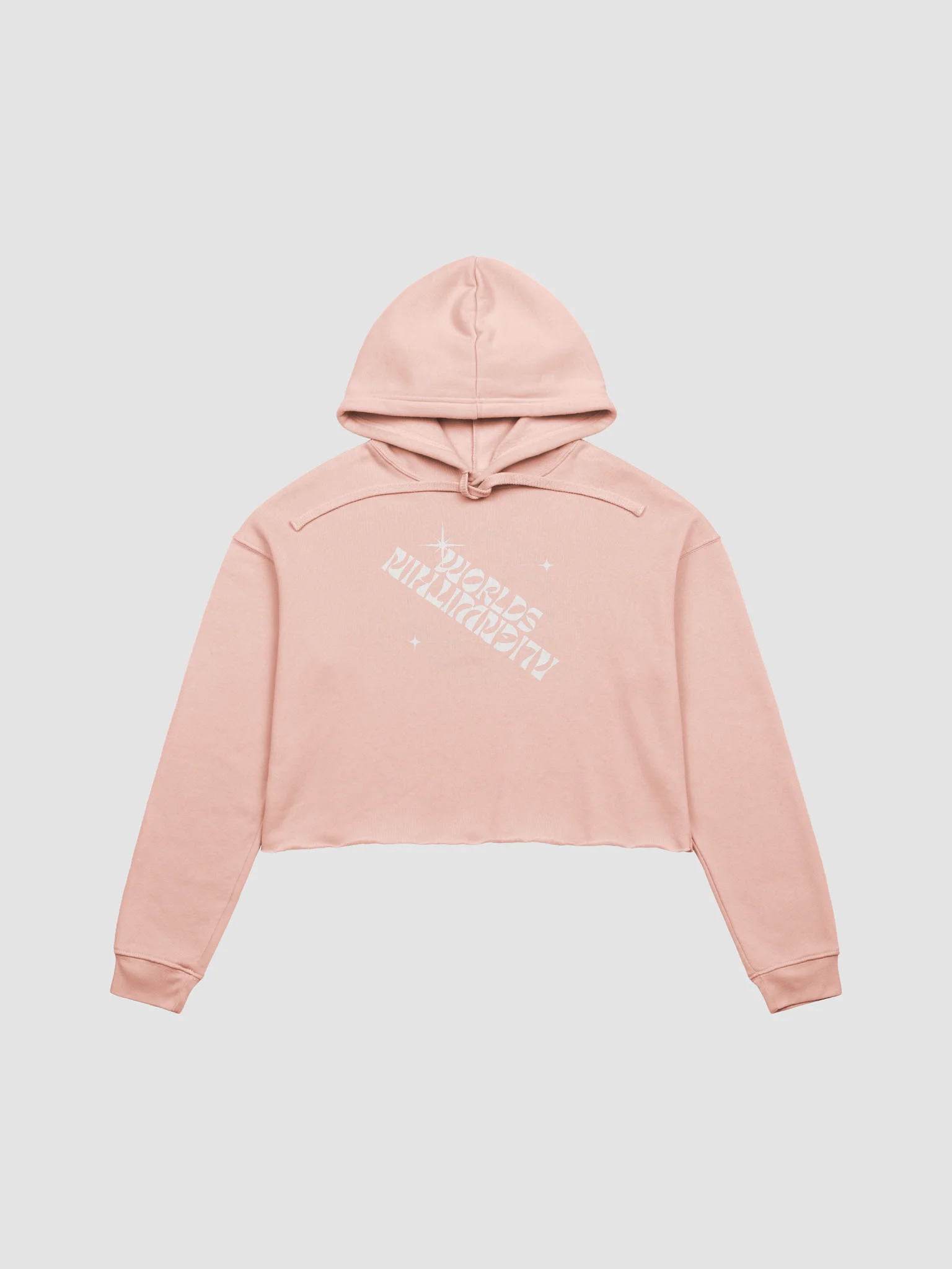 Starry Globe Emblem Crop Hoodie product image (1)