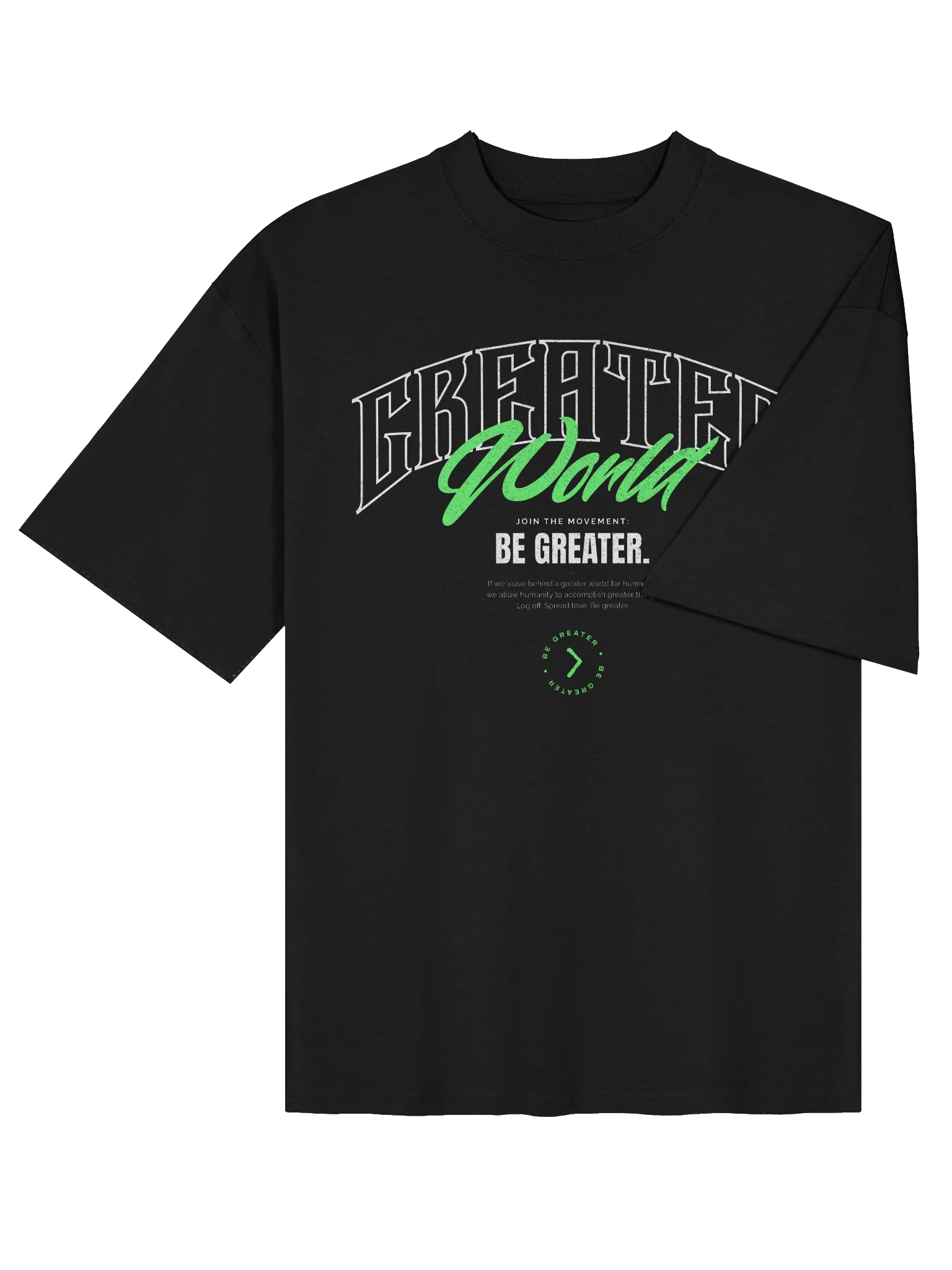 Greater world. Shirt product image (9)