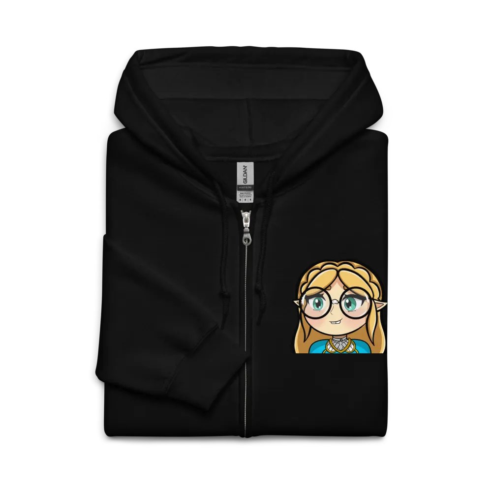 Nerd Zip-Up Hoodie product image (3)
