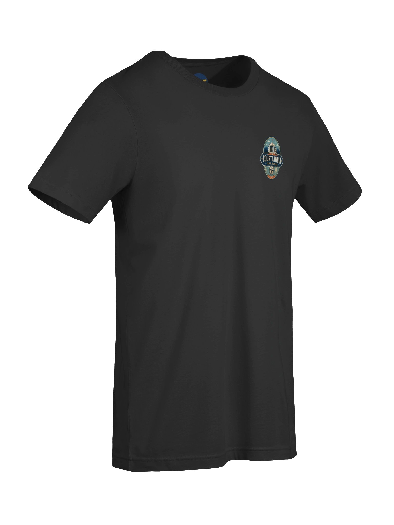 Courtlandia Travel Bureau Vintage Tourist Map Tee product image (9)