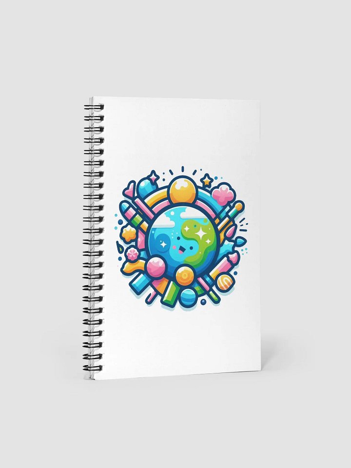 Joyful Earth Spiral Notebook product image (1)