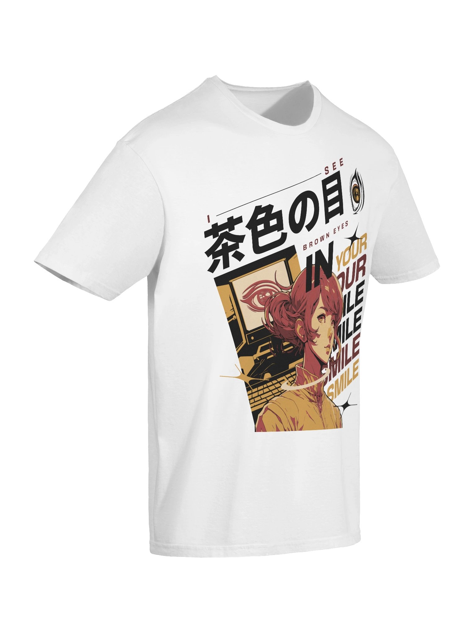 Brown Eyes In Your Smile T-Shirt - Gildan Softstyle product image (14)