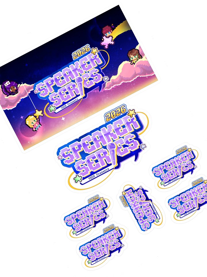 Speaker Series 2026 Sticker Set - Logo product image (1)