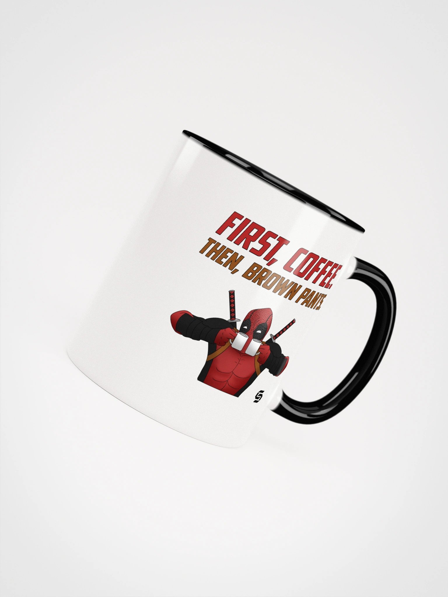 Deadpool Brown Pants Coffee Mug product image (4)