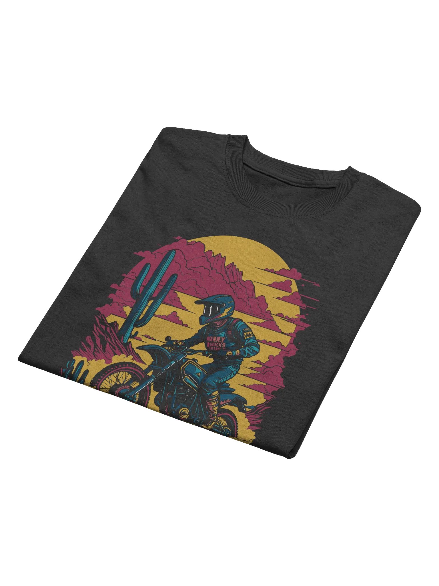 Dirt Bike Daydreams T-Shirt | Retro Motocross Off-Road Rider Tee product image (4)