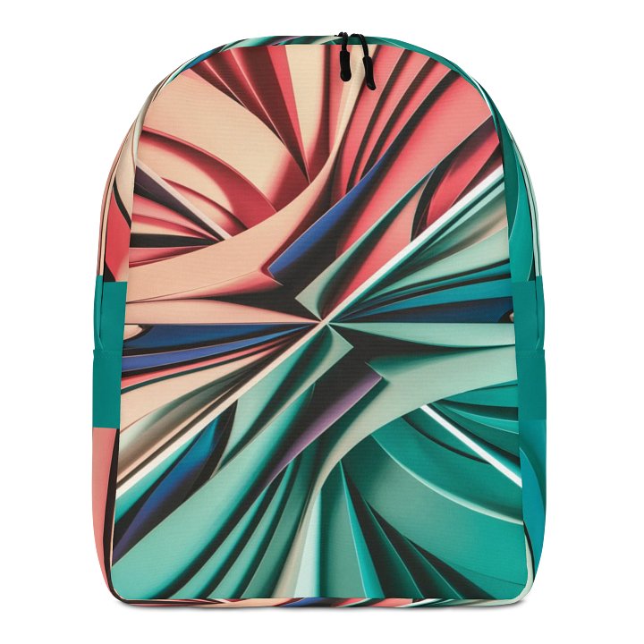 Vibrant Abstract All-Over Print Backpack - Graphic Grove Exclusive product image (1)