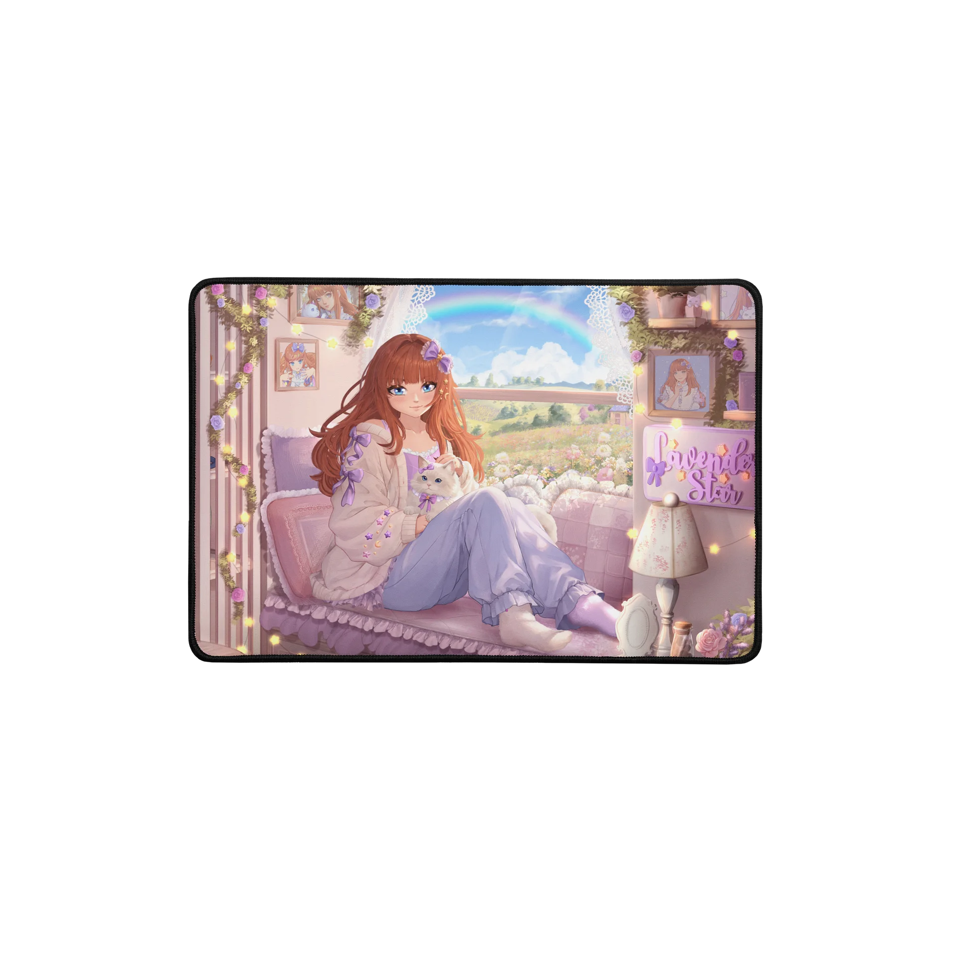 Lav and Luna Desk Mat product image (1)