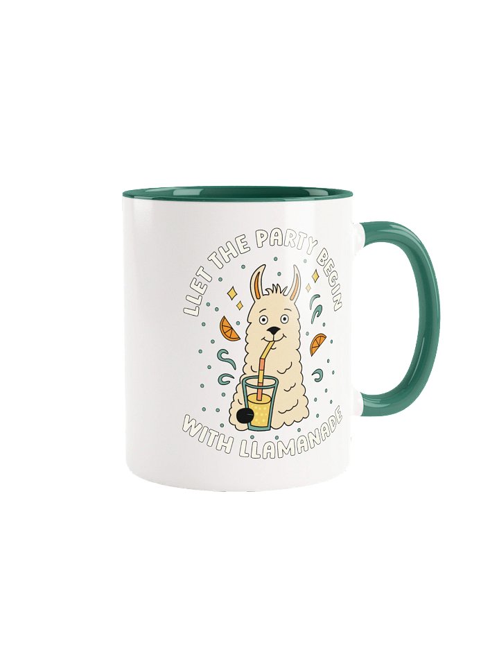 Llet The Party Begin With Llamanade Llama Mug product image (2)
