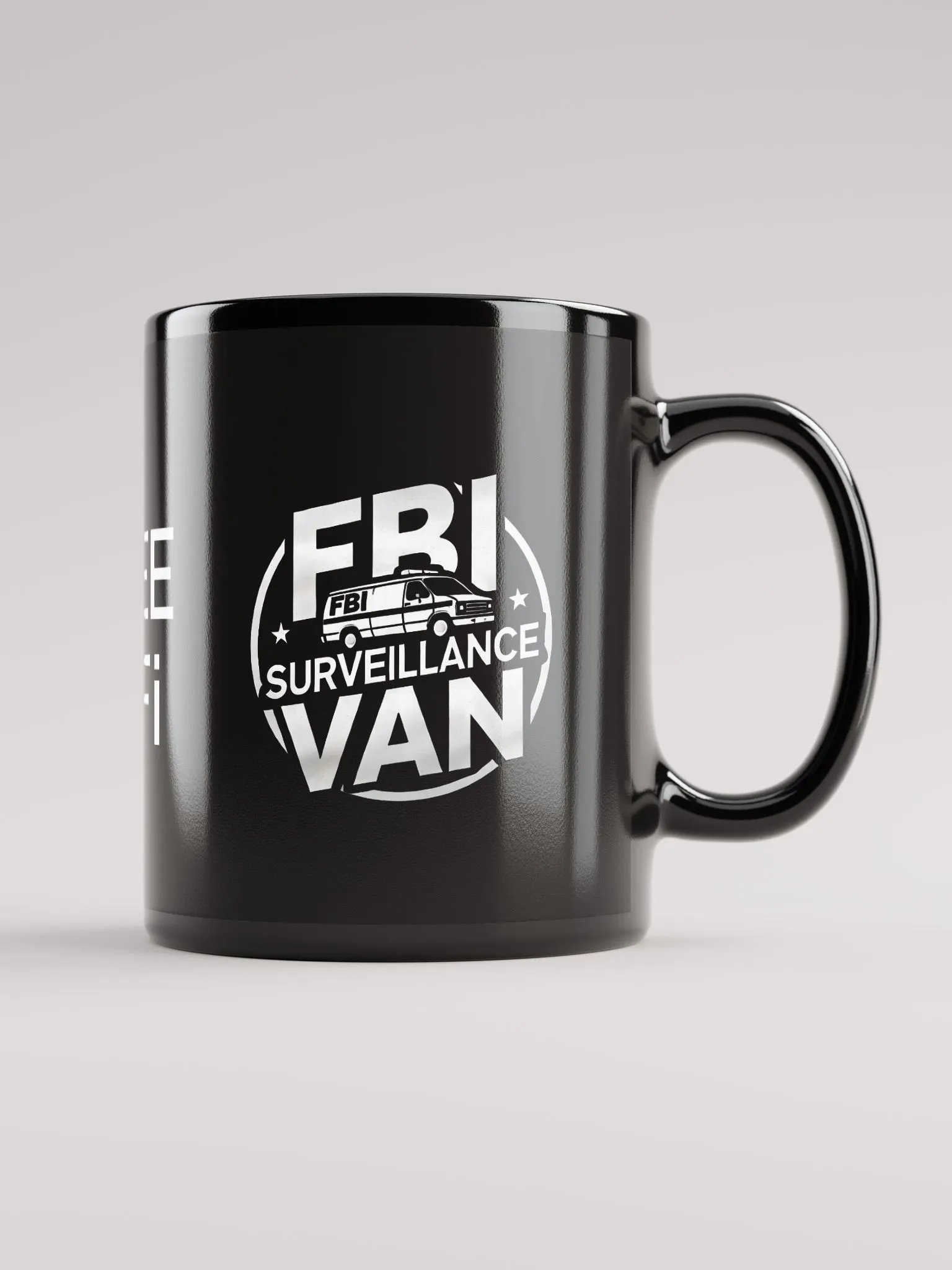 FBI Surveillance Van Free Wifi Mug product image (1)