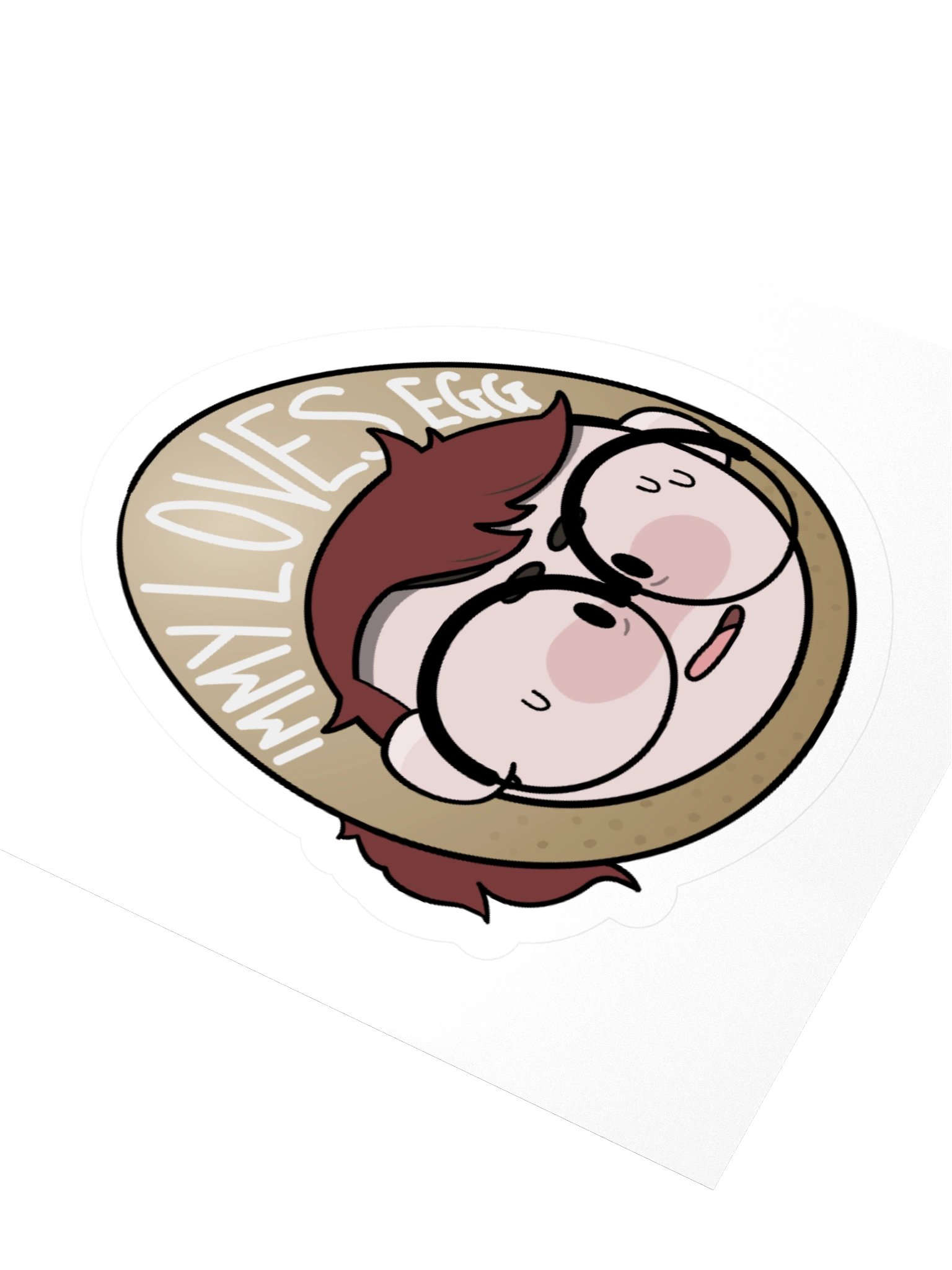 Immy Loves Egg Sticker product image (3)