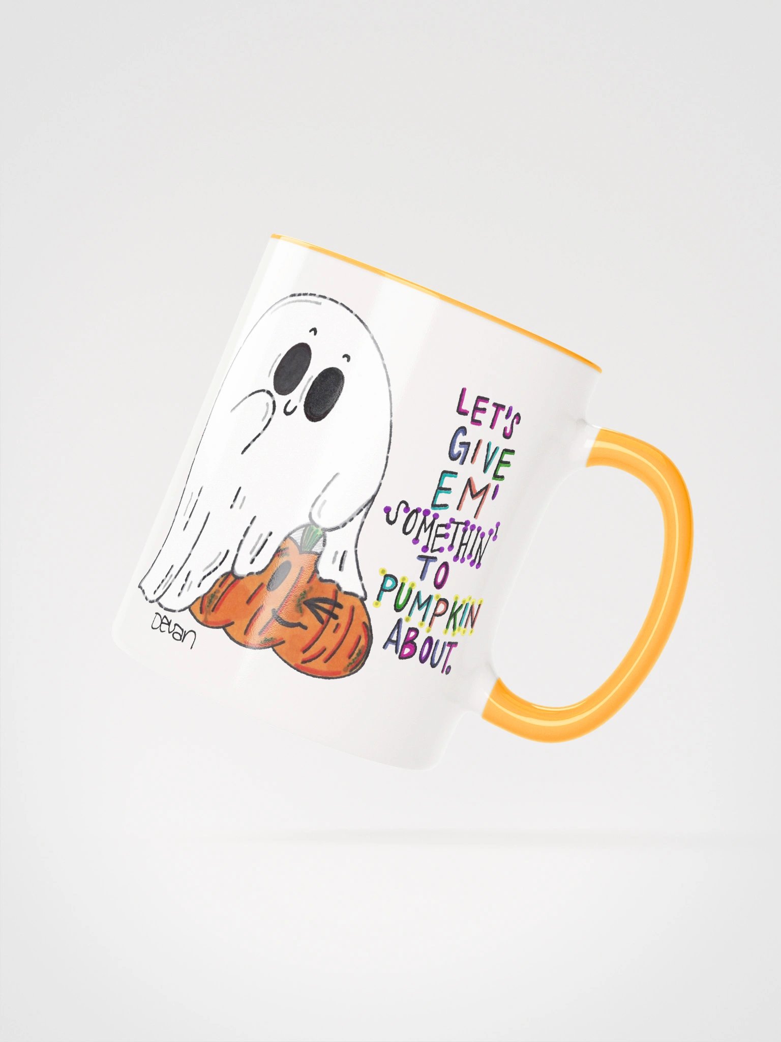 Ghost: Let's Give Em' Pumpkin Mug product image (2)
