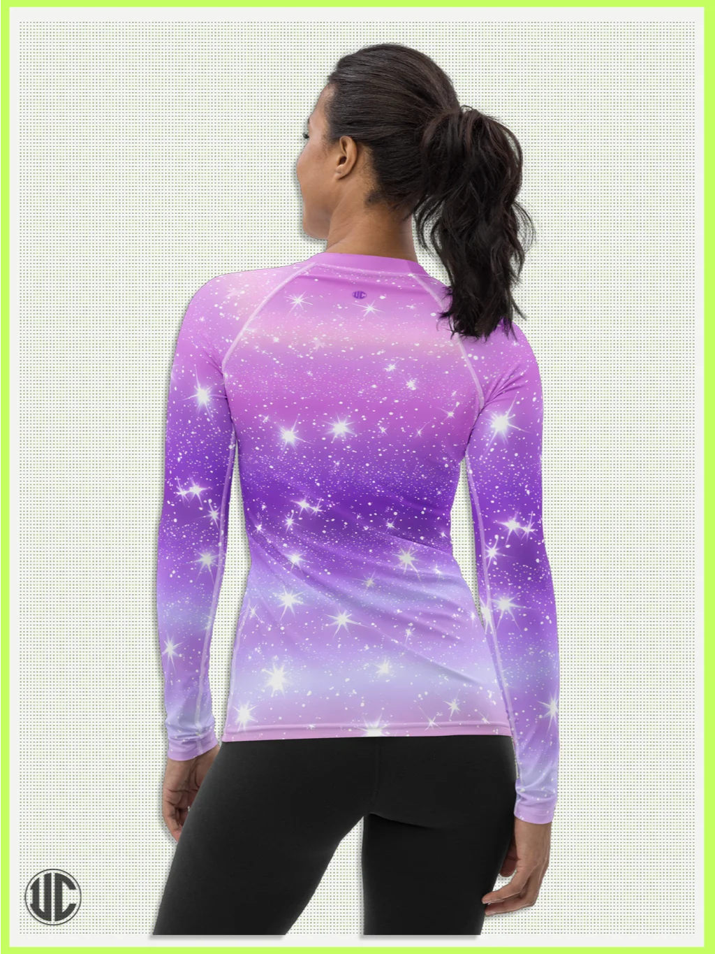 Galactic Twilight - Women's Rash Guard product image (2)