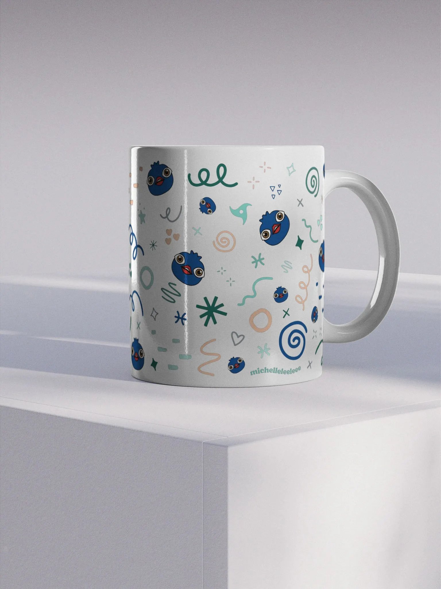 BluebEyes Doodle Mug product image (4)