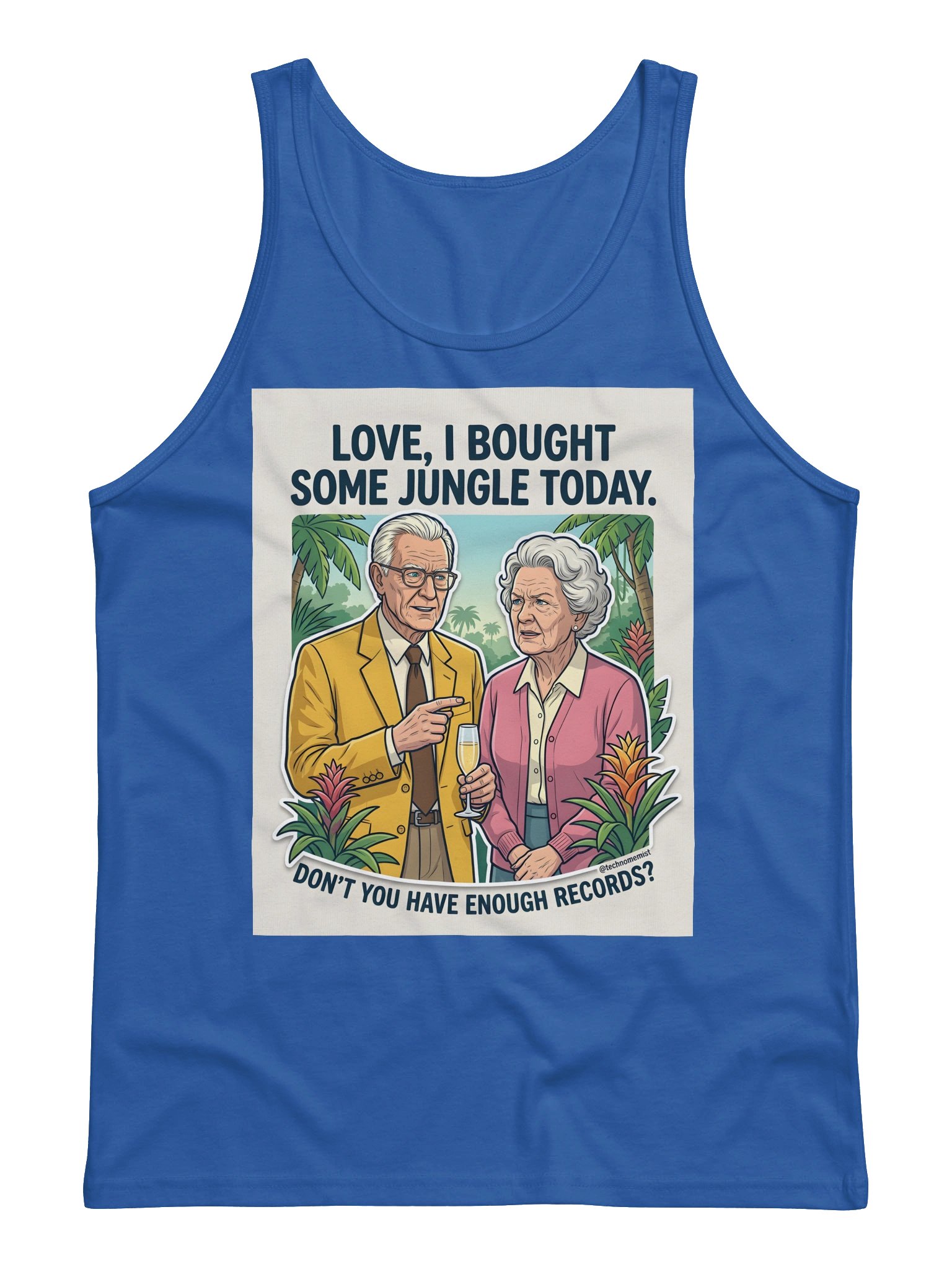 Love, I bought some jungle - tank top product image (25)