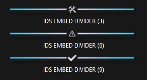 Clear Skies Embed Divider Bars product image (3)