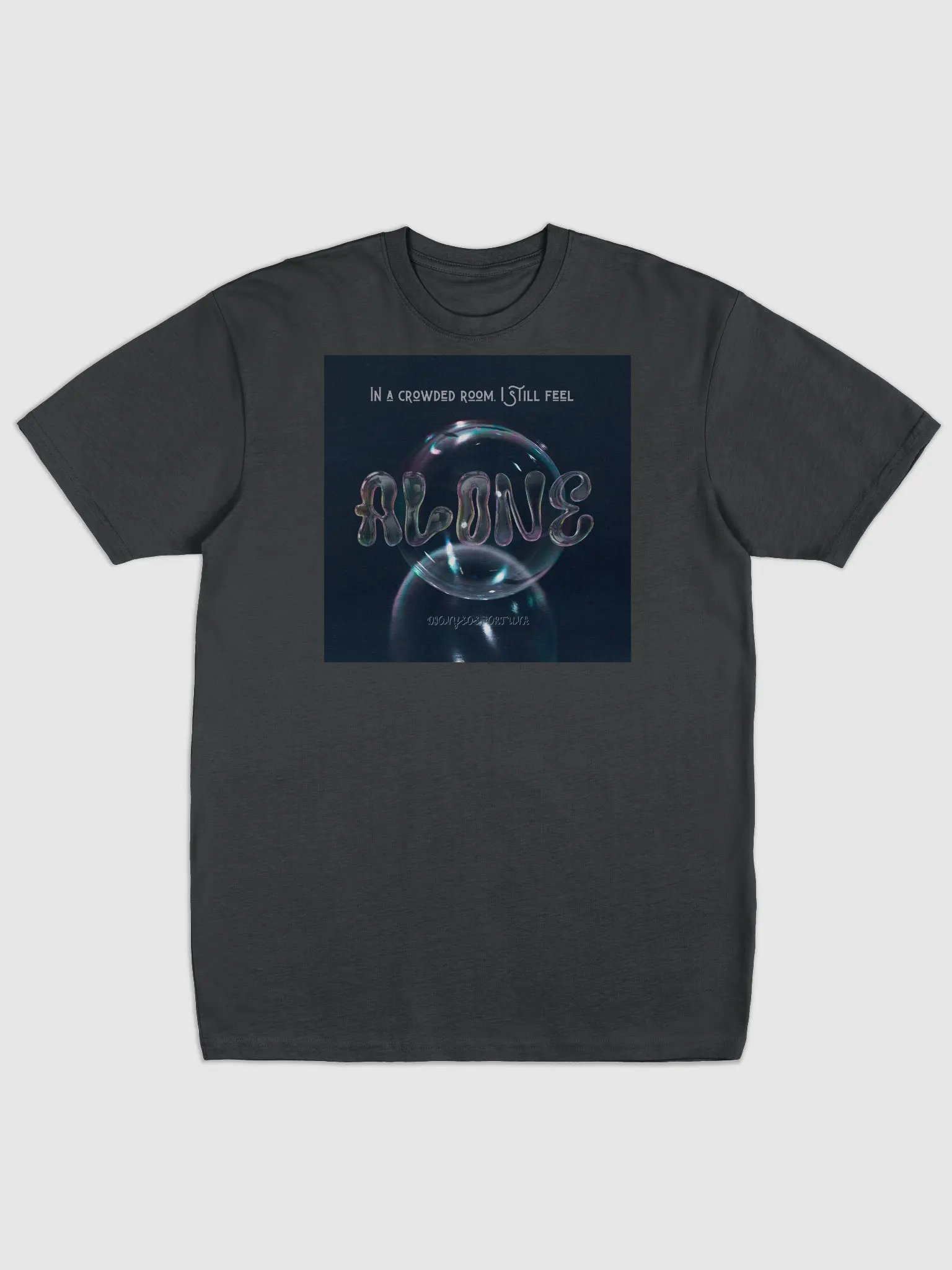 Alone bubble Stylized Men's Tee product image (1)