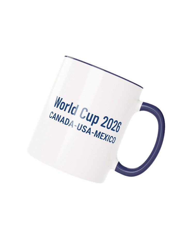 Haiti 2026 World Cup Flag Mug - Haiti Soccer Fan Coffee Cup - Premium Two-Tone Ceramic Mug product image (2)