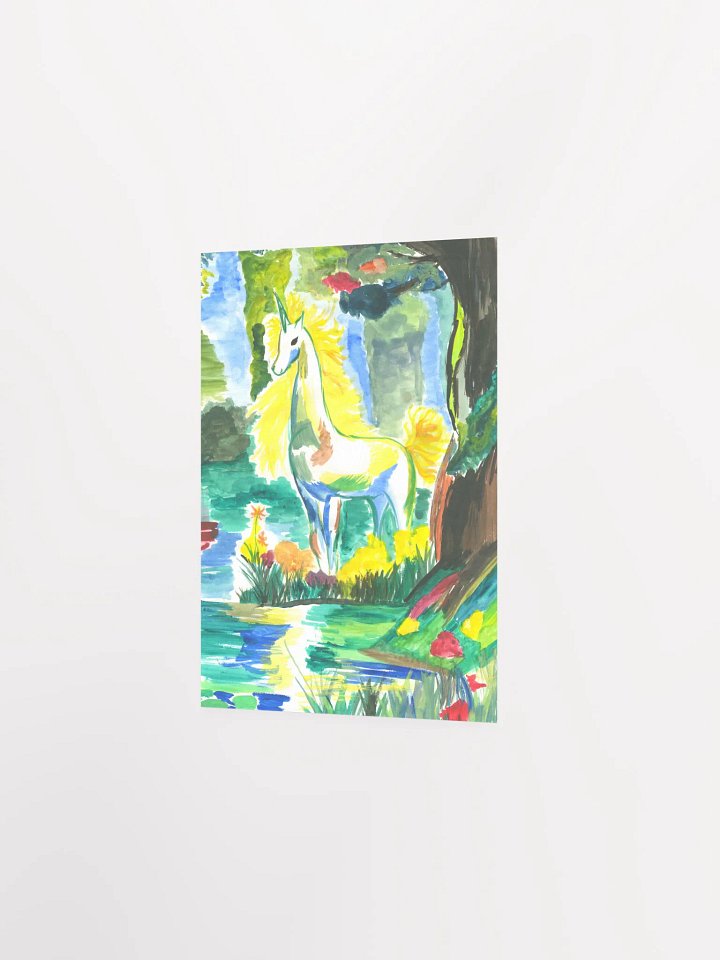 Unicorn In Paradise Art Print product image (2)