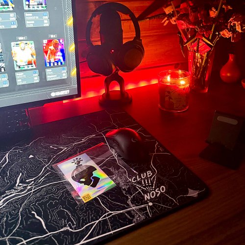 Level up your setup with the Club Noso Topographic Mousepad. Designed for gamers, creators, and anyone who wants a clean desk...