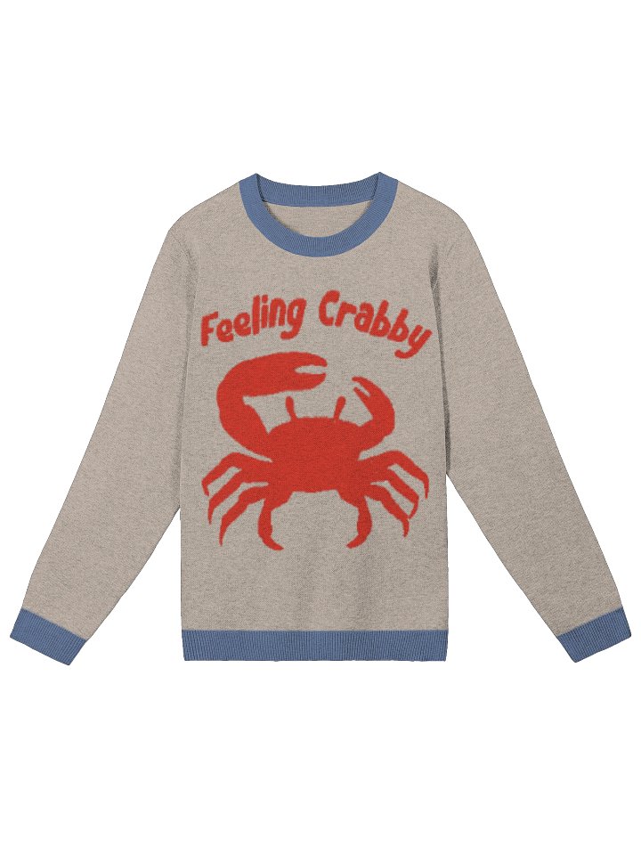 Feeling Crabby Knitted Crewneck product image (3)
