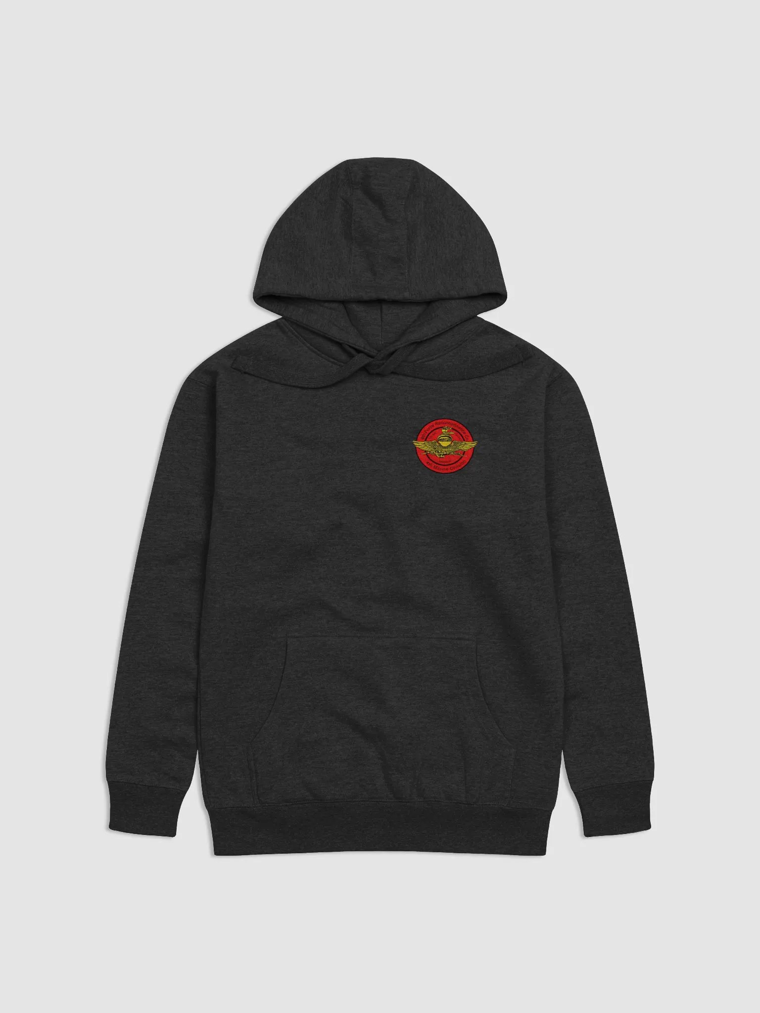 4th Force Reconnaissance Company Dark Hooded Sweatshirt product image (1)