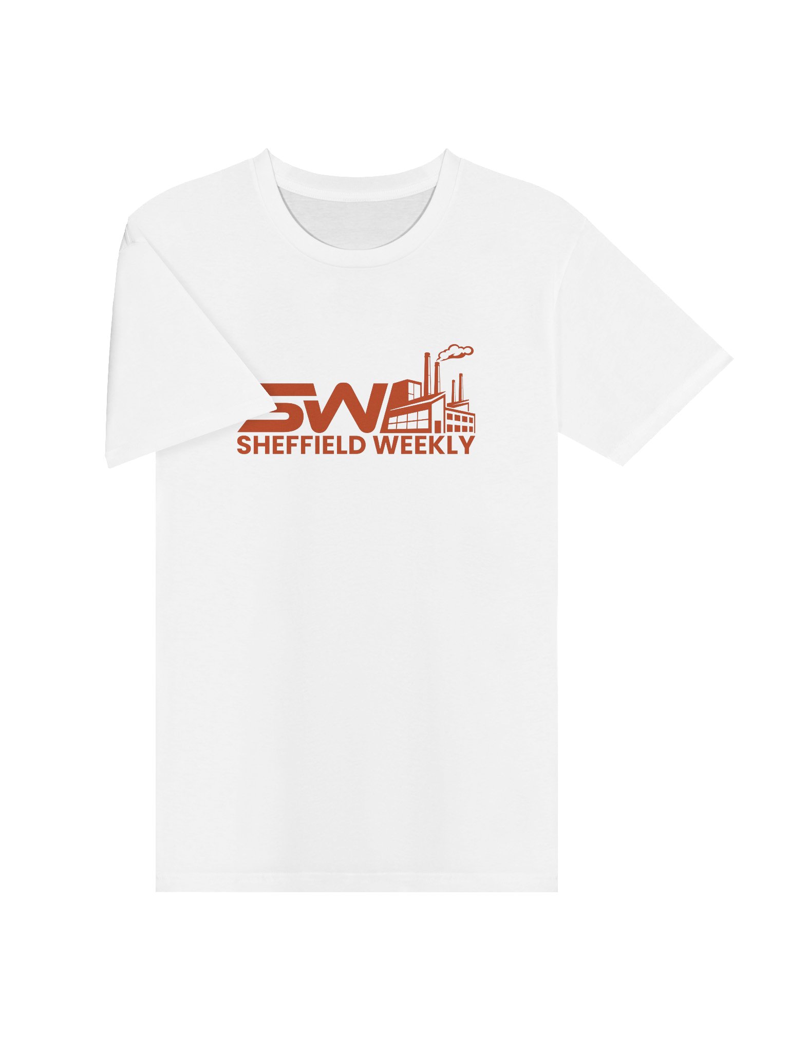 SW T-Shirt - White/Orange (Centre) product image (3)