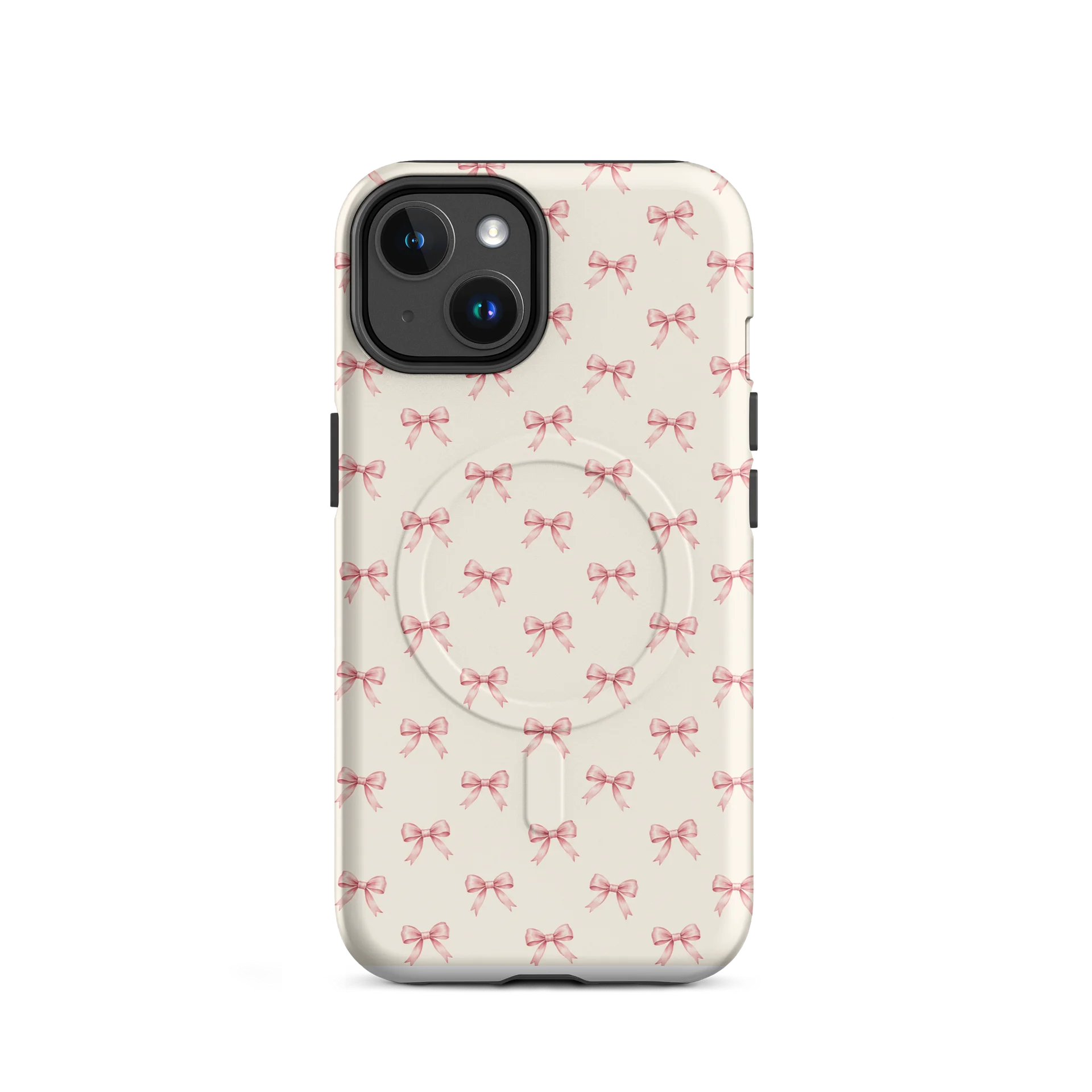 Pink Bow Phone Case | Coquette Bow MagSafe Tough Case product image (2)